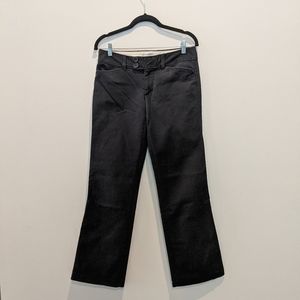 Banana Republic stretch boot cut black jeans 6